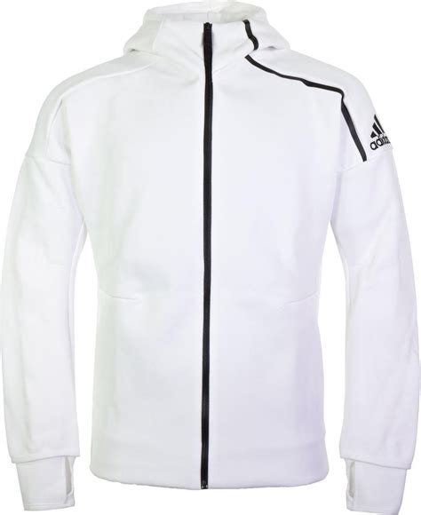 adidas sweatvest heren zwart wit geel